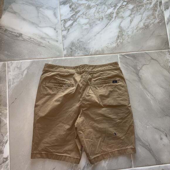 Hollister Men's Chino Khaki Flat Front Shorts W 30 - Picture 3 of 4